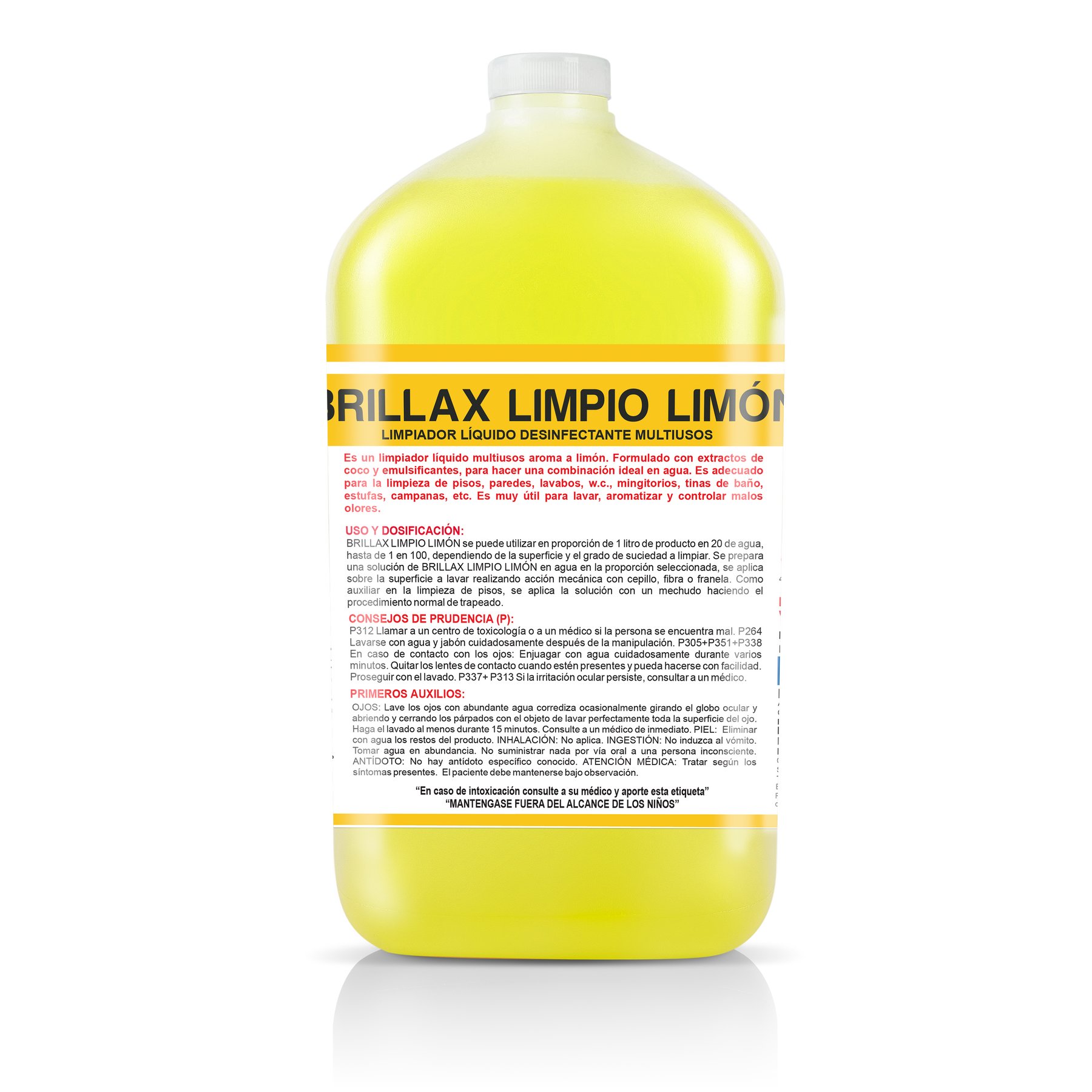 Limpiador Multiusos de Limon, Productos de Limpieza